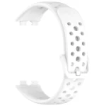 Round Hole Nail Button Silicone Watch Band - Image 7