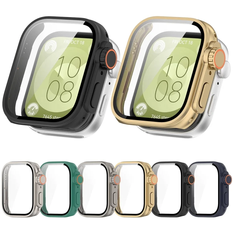 EDA0065116_B1.webp PC + Tempered Glass Film Full Coverage Watch Protective Case - Image 2