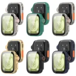PC + Tempered Glass Film Full Coverage Watch Protective Case - Image 5