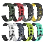 For Huawei Watch GT2e 42mm / Samsung Galaxy Watch Active 2 Silicone Wrist Strap - Image 3