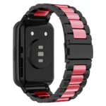 Three Bead Stainless Steel Metal Watch Band - Image 5