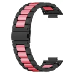 Three Bead Stainless Steel Metal Watch Band - Image 6