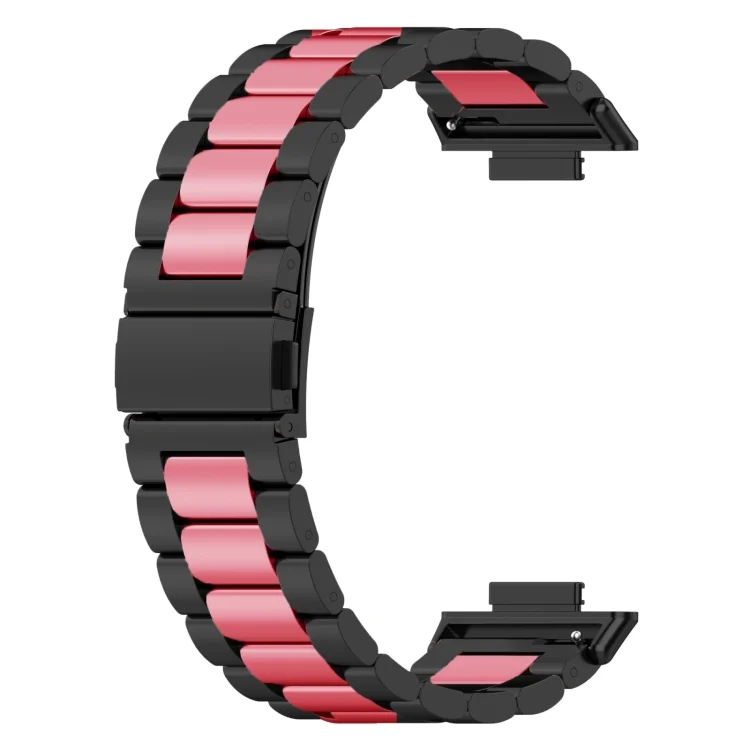 EDA006514301A_2.webp Three Bead Stainless Steel Metal Watch Band - Image 6