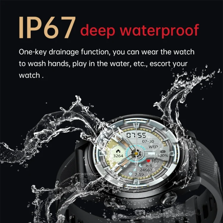 EDA0065174_B4.webp WS-11 1.43 inch IP67 Sport Smart Watch, Support Bluetooth Call / Sleep / Blood Oxygen / Heart Rate / Blood Pressure Health Monitor - Image 5