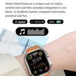 WS12 ULTRA 2 2.2 inch Sport Smart Watch, Support Payment Code / Bluetooth Call / Sleep / Blood Oxygen / Heart Rate / Blood Pressure Health Monitor - Image 6