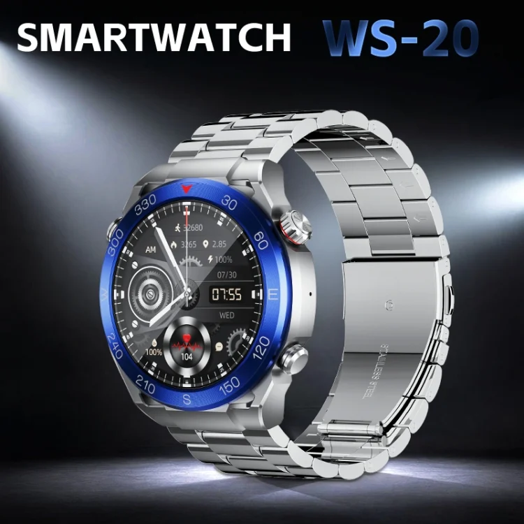 EDA0065184_B1.webp WS-20 1.43 inch IP67 Sport Smart Watch Support Bluetooth Call / Sleep / Blood Oxygen / Heart Rate / Blood Pressure Health Monitor - Image 2