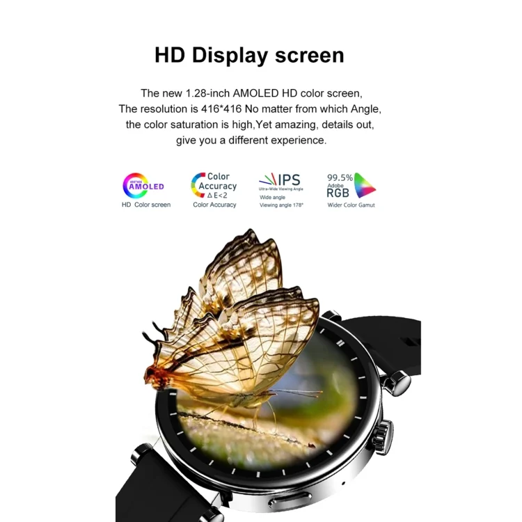EDA0065190_B1.webp WS520 1.28 inch IP67 Sport Smart Watch, Support Bluetooth Call / Sleep / Blood Oxygen / Heart Rate / Blood Pressure Health Monitor - Image 2