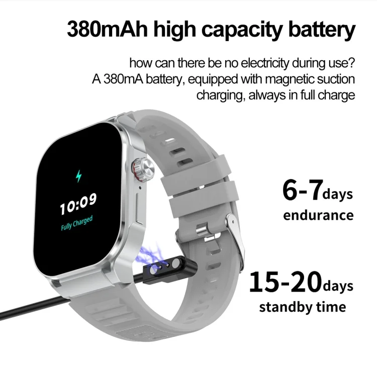EDA0065205_B10.webp G40S 2.06 inch IP67 BT5.2 Sport Smart Watch, Support Bluetooth Call / Sleep / Blood Oxygen / Heart Rate / Blood Pressure Health Monitor - Image 11