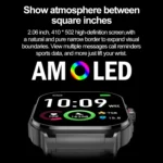 G40S 2.06 inch IP67 BT5.2 Sport Smart Watch, Support Bluetooth Call / Sleep / Blood Oxygen / Heart Rate / Blood Pressure Health Monitor - Image 3
