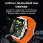 G40S 2.06 inch IP67 BT5.2 Sport Smart Watch, Support Bluetooth Call / Sleep / Blood Oxygen / Heart Rate / Blood Pressure Health Monitor - Image 4
