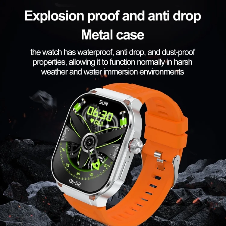 EDA0065205_B3.webp G40S 2.06 inch IP67 BT5.2 Sport Smart Watch, Support Bluetooth Call / Sleep / Blood Oxygen / Heart Rate / Blood Pressure Health Monitor - Image 4