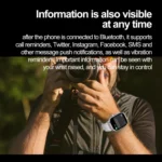 G40S 2.06 inch IP67 BT5.2 Sport Smart Watch, Support Bluetooth Call / Sleep / Blood Oxygen / Heart Rate / Blood Pressure Health Monitor - Image 7