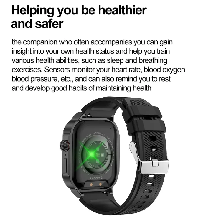 EDA0065205_B8.webp G40S 2.06 inch IP67 BT5.2 Sport Smart Watch, Support Bluetooth Call / Sleep / Blood Oxygen / Heart Rate / Blood Pressure Health Monitor - Image 9