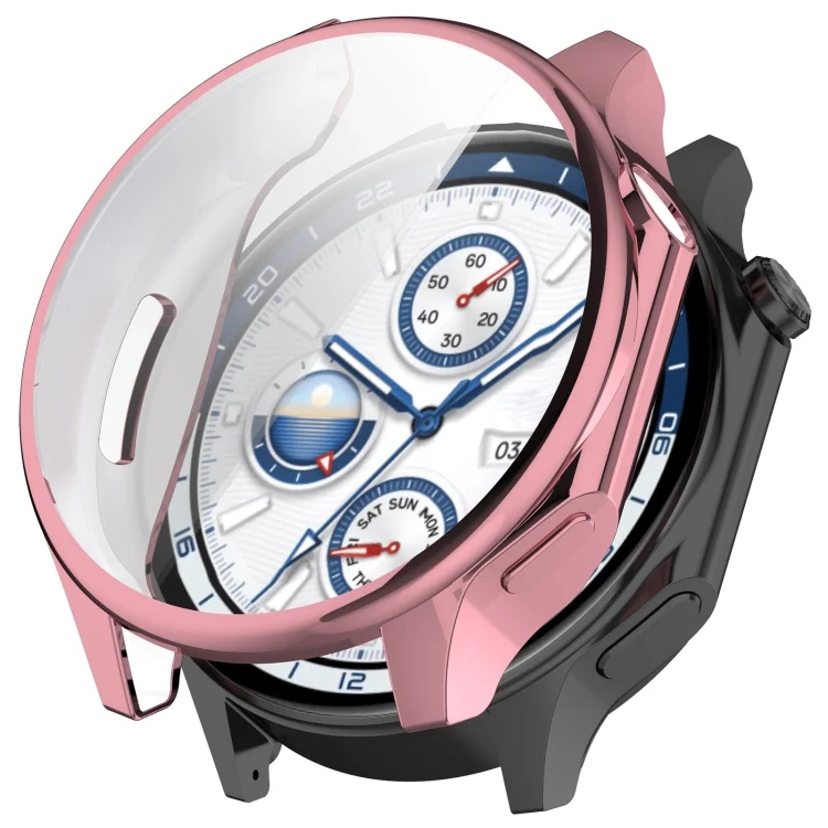 Full Coverage TPU Electroplated Watch Protective Case