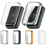 Full Coverage TPU Electroplated Watch Protective Case - Image 2