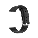 22mm Leather Strap with Round Tail Buckle - Image 3