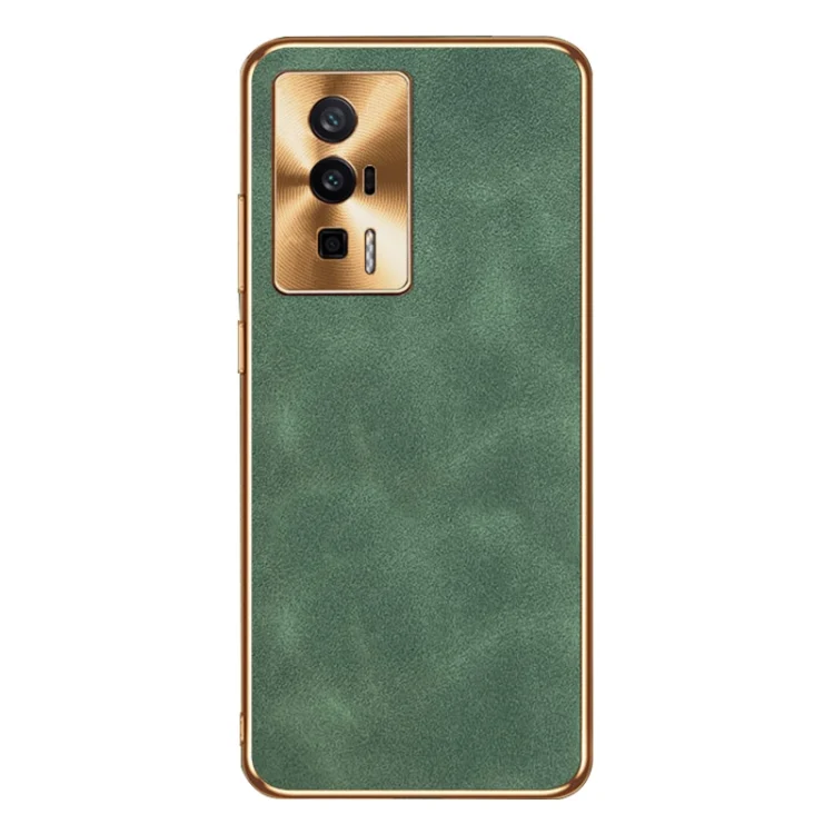 Electroplating Lambskin Leather Phone Case, For Xiaomi Redmi K60 Pro, For Xiaomi Redmi K60, For Xiaomi 13 Pro, For Xiaomi 13