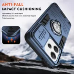 Camshield Ring Holder Phone Case, For Xiaomi Redmi 12, For Xiaomi Redmi A1 / A2, For Xiaomi Redmi Note 12 Pro+, For Xiaomi Redmi Note 12 Pro 5G, For Xiaomi Poco X5 Pro, For Xiaomi Redmi Note 12 5G - Image 4