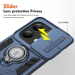 Camshield Ring Holder Phone Case, For Xiaomi Redmi Note 13 Pro 4G, For Xiaomi Redmi Note 13 4G, For Xiaomi Redmi 13C 5G / 4G, For Xiaomi 14, For Xiaomi Redmi Note 13 5G... - Image 3