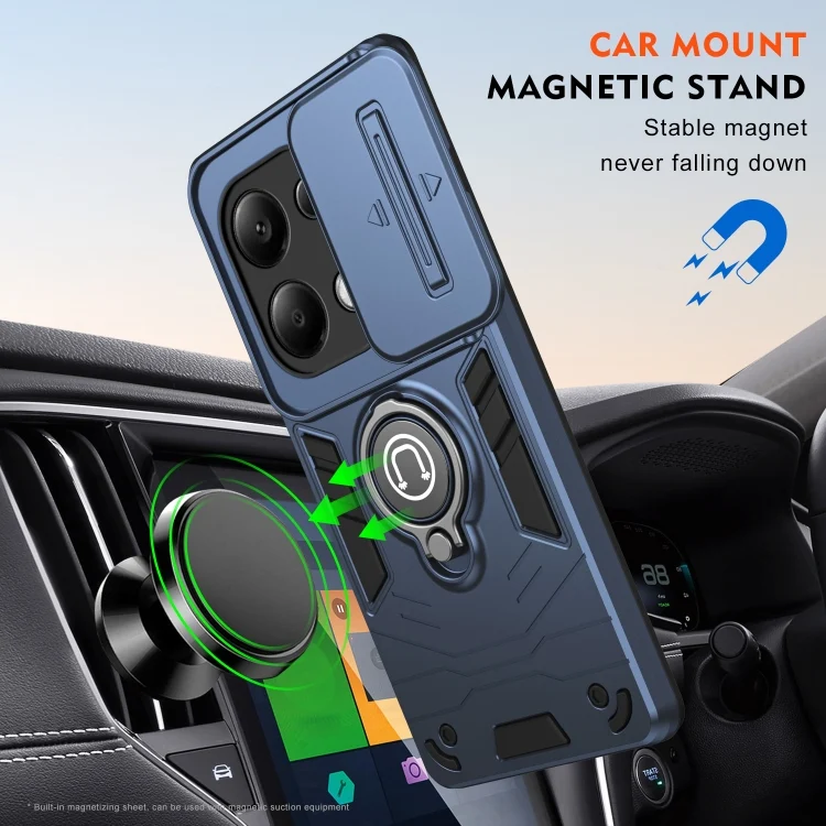 EDA006534713A_4.webp Camshield Ring Holder Phone Case, For Xiaomi Redmi Note 13 Pro 4G, For Xiaomi Redmi Note 13 4G, For Xiaomi Redmi 13C 5G / 4G, For Xiaomi 14, For Xiaomi Redmi Note 13 5G... - Image 5