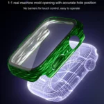 2 in 1 PC Hybrid Tempered Glass Protector Case - Image 6