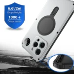 Aromatherapy MagSafe Holder Life Waterproof Rugged Phone Case, For iPhone 15 Pro Max, For iPhone 15 Pro, For iPhone 15 - Image 3