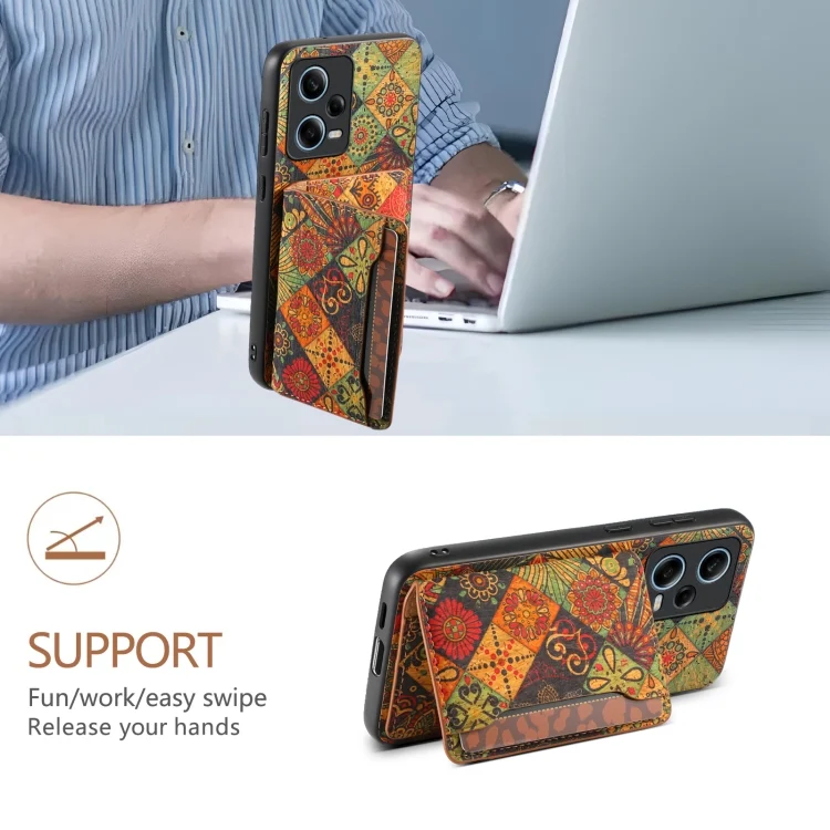 EDA006557503A_5.webp Card Slot Holder Phone Case, For Xiaomi Redmi Note 12 Pro, For Xiaomi 13 Ultra, For Xiaomi Redmi Note 12 Turbo, For Xiaomi Redmi Note 12 5G - Image 6