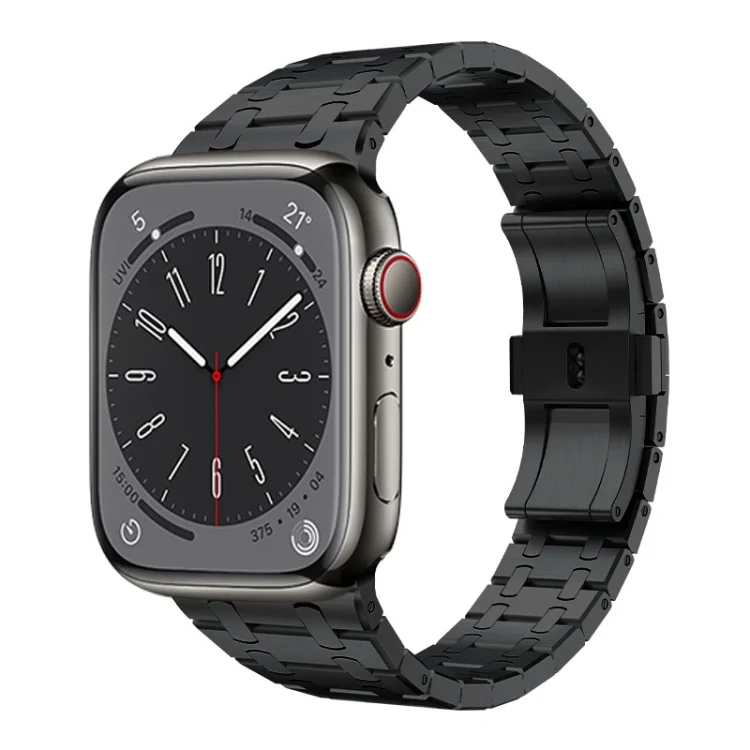 PG94 Dual-link Modified Stainless Steel Watch Band, For Apple Watch Series 4 44mm, For Apple Watch Series 4 40mm, For Apple Watch Series 3 38mm, For Apple Watch Series 3 42mm