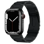 PG63 Three-Bead Protrusion Titanium Metal Watch Band, For Apple Watch Series 9 41mm, For Apple Watch Ultra 49mm, For Apple Watch Series 8 41mm, For Apple Watch Series 8 45mm...