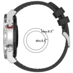 Fluororubber Watch Band Wristband - Image 3