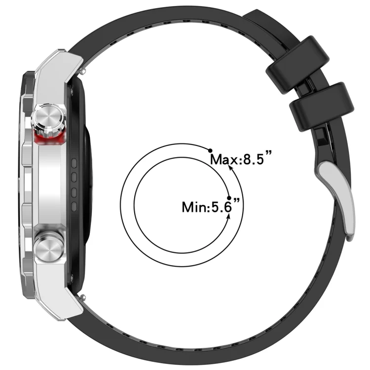 EDA0065664_B2.webp Fluororubber Watch Band Wristband - Image 3