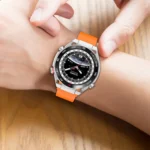 Fluororubber Watch Band Wristband - Image 6
