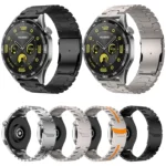 Dual Safety Buckle Turtle Buckle Stainless Steel Watch Band - Image 2