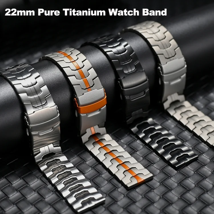 EDA0065675_B2.webp Dual Safety Buckle Turtle Buckle Stainless Steel Watch Band - Image 3