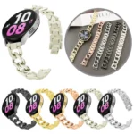 Denim Chain Metal Watch Band - Image 2