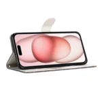 3D Pattern Leather Phone Case, For iPhone 16 Plus, For iPhone 16 - Image 6