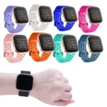 Breathable Silicone Watch Band, Size: Small - Image 5