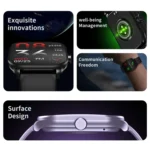 CY900 2.1 inch HD Square Screen Smart Watch, Supports Bluetooth Call / Health Monitoring - Image 3