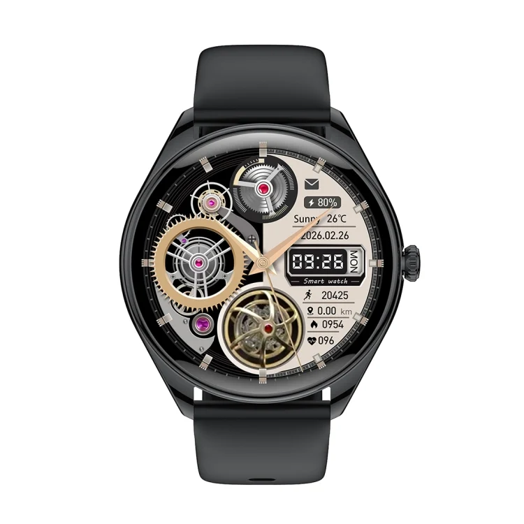 EDA006582501A_1.webp MT55 1.43 inch AMOLED HD Screen Ultra-thin Smart Call Health Watch, Silicone Strap - Image 12