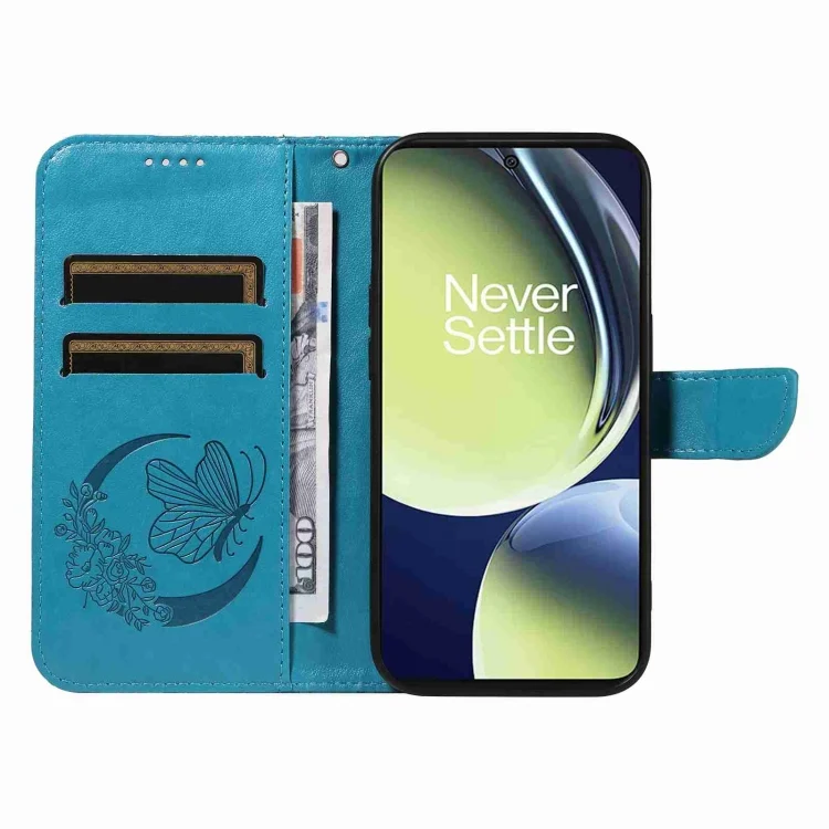 EDA006583407A_3.webp Swallowtail Butterfly Embossed Leather Phone Case, For OnePlus Nord CE 3 Lite, For OnePlus 11 5G, For OnePlus 10T / Ace Pro 5G - Image 4