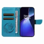 Swallowtail Butterfly Embossed Leather Phone Case, For OnePlus Nord CE4, For OnePlus 12R, For OnePlus 12 - Image 4