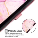 PT003 Marble Pattern Flip Leather Phone Case, For Xiaomi Poco F6, For Xiaomi Poco X6 Neo 5G Global, For Xiaomi 14 Ultra, For Xiaomi 14 Pro - Image 4