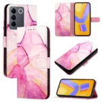 PT003 Marble Pattern Flip Leather Phone Case, For vivo V27 / V27 Pro 5G Global, For vivo V27e 4G / T2 4G Global, For vivo Y35 4G / Y22s 4G / Y22 4G Global, For vivo Y77 5G Global / Y77e 5G
