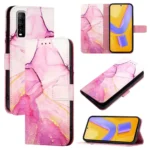 PT003 Marble Pattern Flip Leather Phone Case, For vivo Y70s, For vivo Y30 4G Global, For vivo Y19 / U3 / Y5s / Z5i / U20, For vivo Y27 4G Global