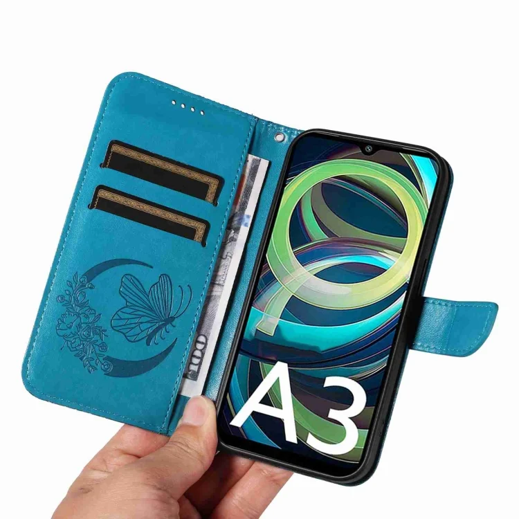 EDA006586440A_5.webp Swallowtail Butterfly Embossed Leather Phone Case, For Xiaomi Redmi A3, For Xiaomi Redmi Note 13 4G, For Xiaomi Redmi K70E - Image 6