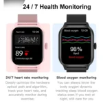 LEMFO LT10 2.01 inch TFT Screen Smart Watch Supports Bluetooth Call / Health Monitoring - Image 8