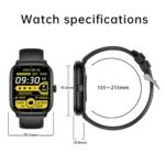 Y80 2.01 inch IPS HD Screen Smart Watch Supports Bluetooth Call / Health Monitoring - Image 13