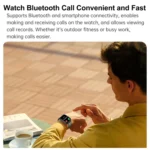 Y80 2.01 inch IPS HD Screen Smart Watch Supports Bluetooth Call / Health Monitoring - Image 9