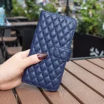 Diamond Lattice Wallet Flip Leather Phone Case, For Xiaomi Poco M6 4G / Redmi 13 4G - Image 6