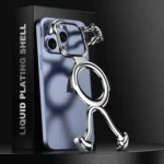 Liquid Plating PC Hollow MagSafe Phone Case, For iPhone 13 Pro Max, For iPhone 13 Pro